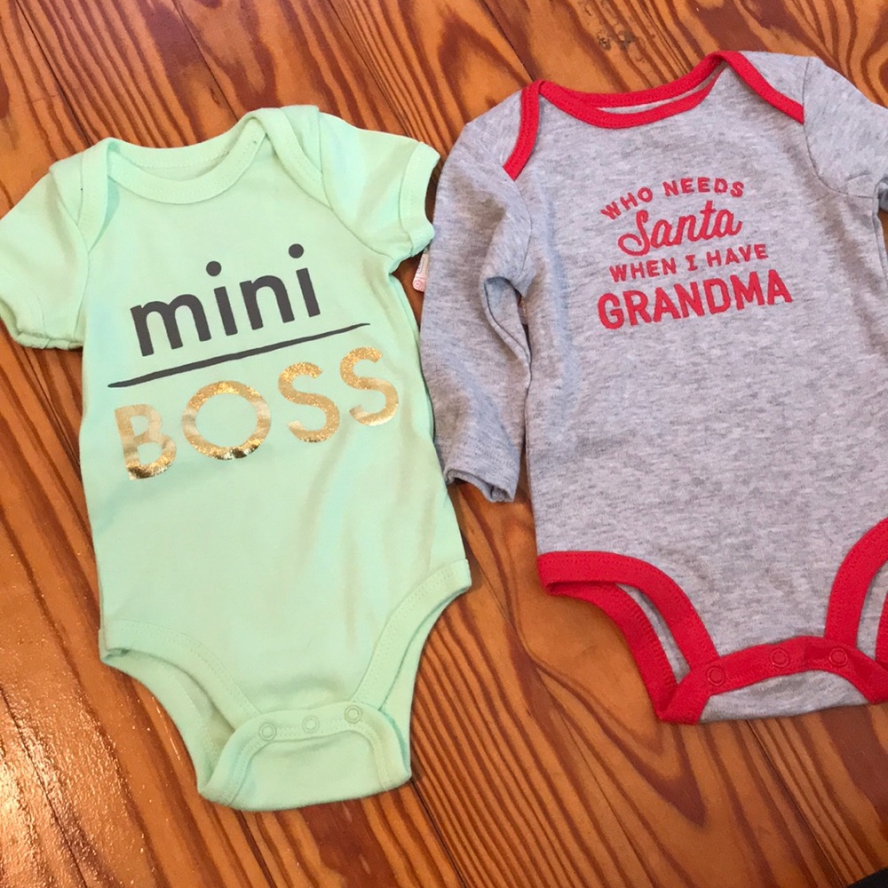NWT bodysuit set